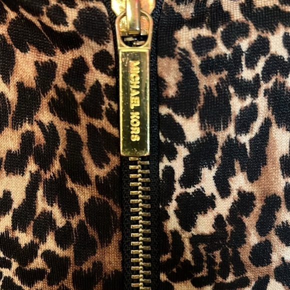 Michael Michael Kors Leopard Print Dress Sz 2 - Picture 4 of 6